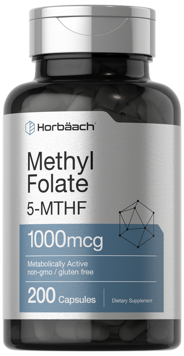 Methyl Folate 1000mcg | 200 Capsules
