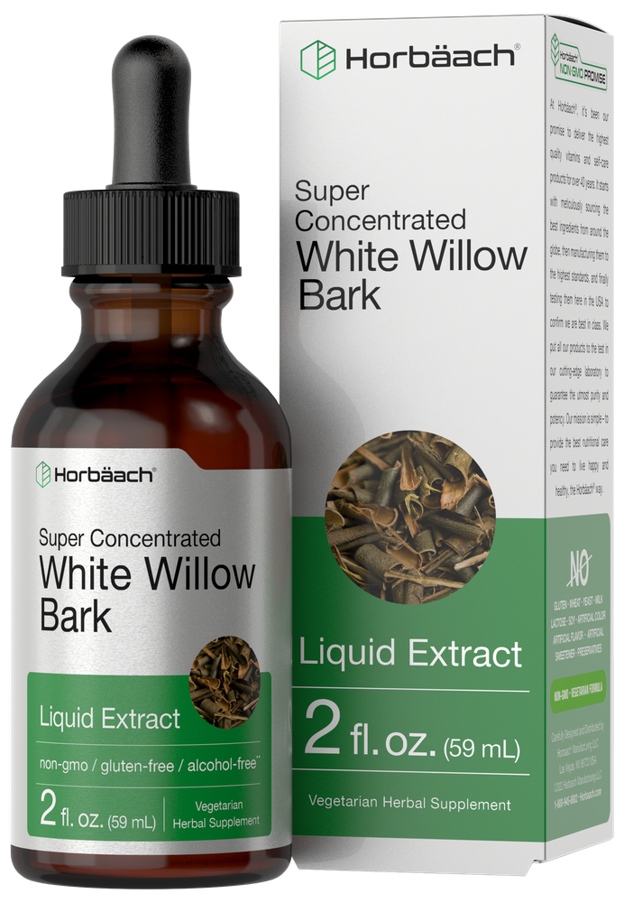 White Willow Bark Extract | 2oz Liquid