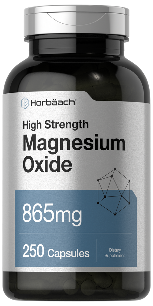 Magnesium Oxide 865mg | 250 Capsules