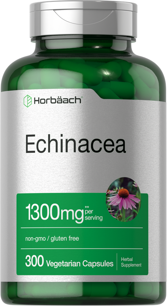 Echinacea Extract 1300mg | 300 Capsules
