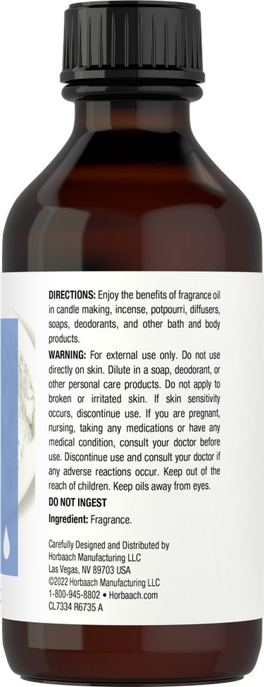 Baby Powder Fragrance Oil | 4oz Liquid