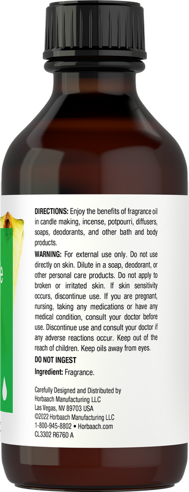 Pineapple Fragrance Oil | 4oz Liquid