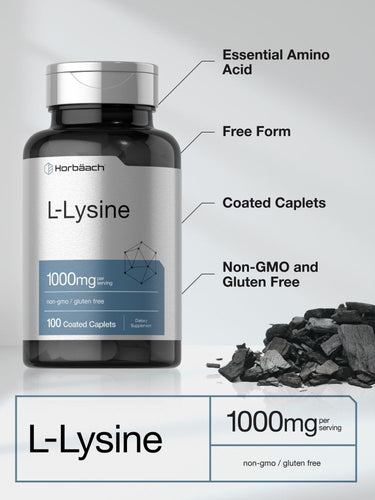 L-Lysine 1000mg | 100 Caplets