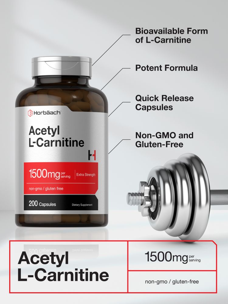 acetyl l carnitine 1500 mg para que sirve Acetil L-Carnitina 1500 mg por porción