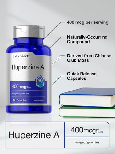 Huperzine A 400mcg | 180 Capsules