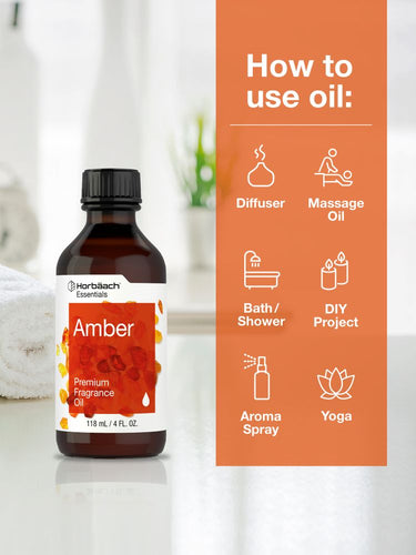 Amber Fragrance Oil | 4oz Liquid