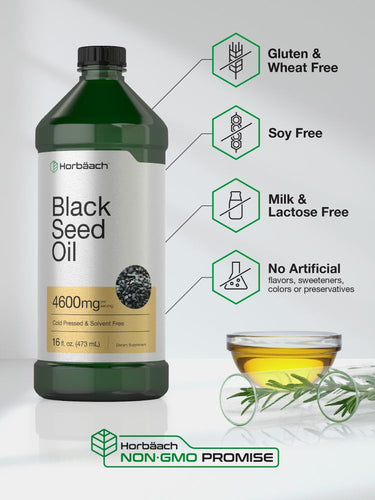 Black Seed Oil 4600mg | 16 oz