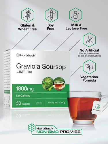 Graviola Soursop Tea | 50 Tea Bags