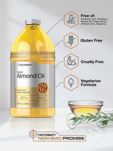 Sweet Almond Oil | 64oz Liquid