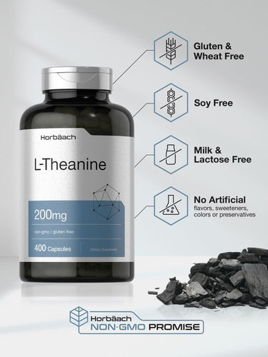 L Theanine 200mg | 400 Capsules