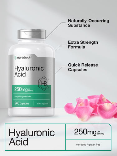 Hyaluronic Acid 250mg | 240 Capsules