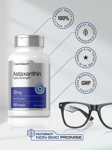 Astaxanthin 12mg | 120 Softgels