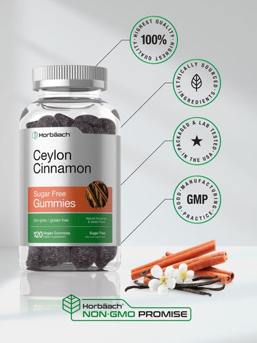 Ceylon Cinnamon 2000mg | 120 Gummies