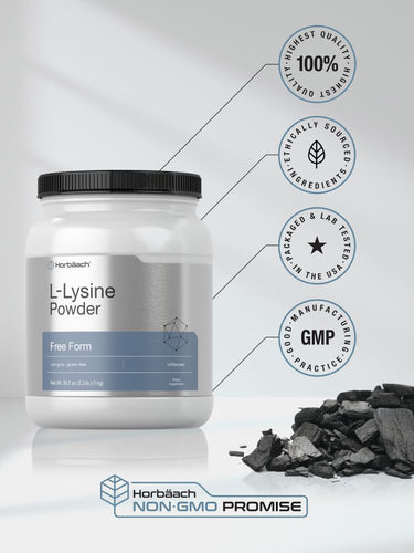 L-Lysine | 2.2lb Powder